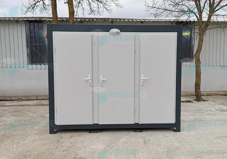 Container Toilet and Shower Block